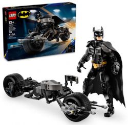 LEGO DC - LA FIGURINE À CONSTRUIRE DE BATMAN ET LA MOTO BAT-POD #76273